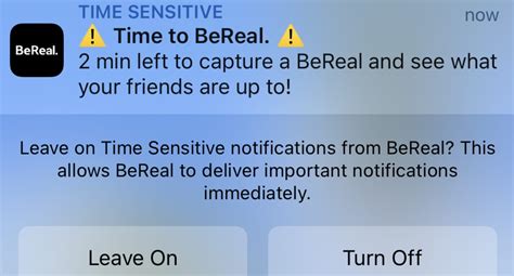 time to bereal notification|BeReal Notification Not Working: Troubleshooting。